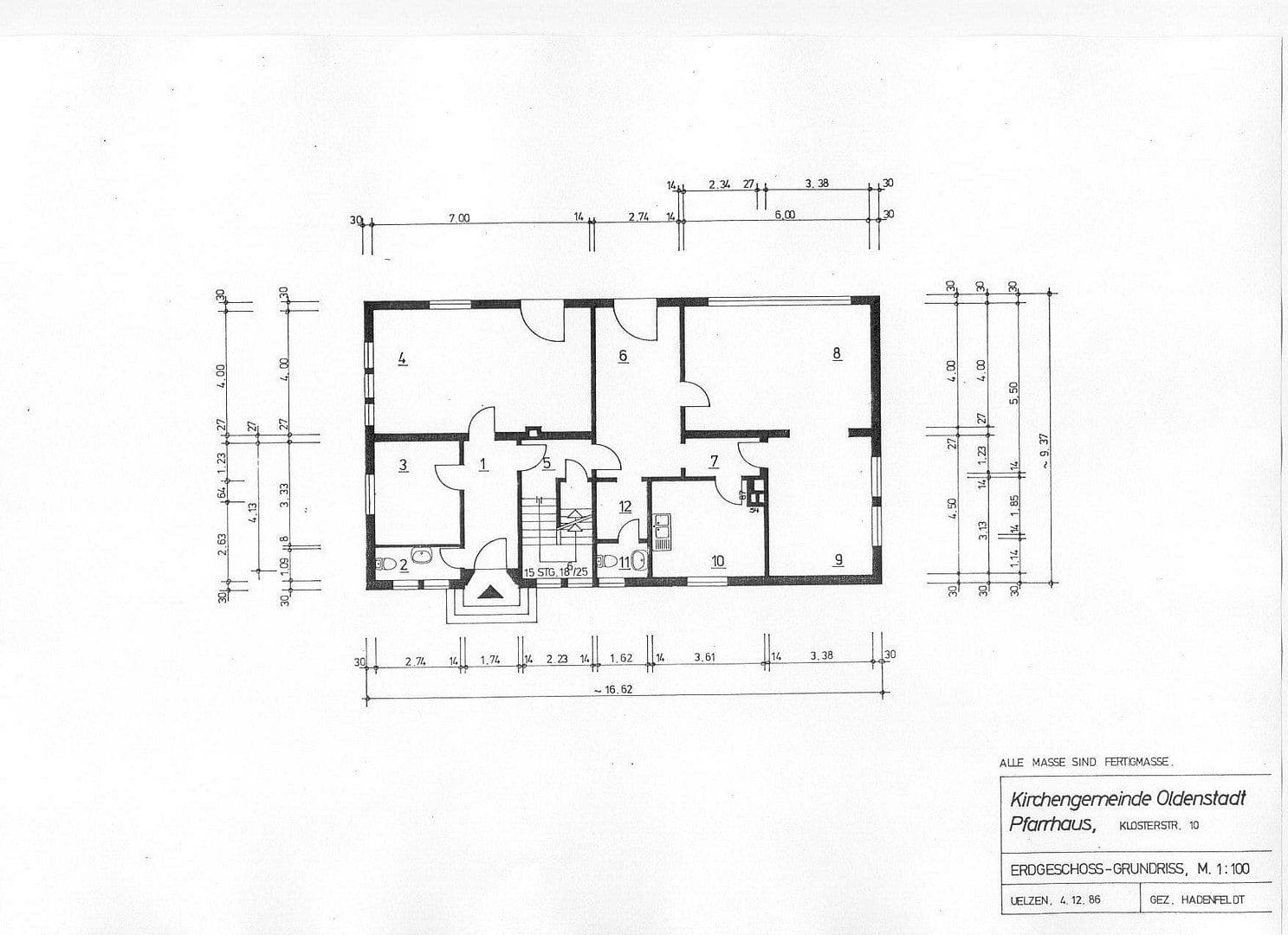 Prodej domu 180 m², pozemek 1.500 m², Klosterstraße 10A, Uelzen, Dolní Sasko Prodej domu 180 m², pozemek 1.500 m², Klosterstraße 10A, Uelzen, Dolní Sasko