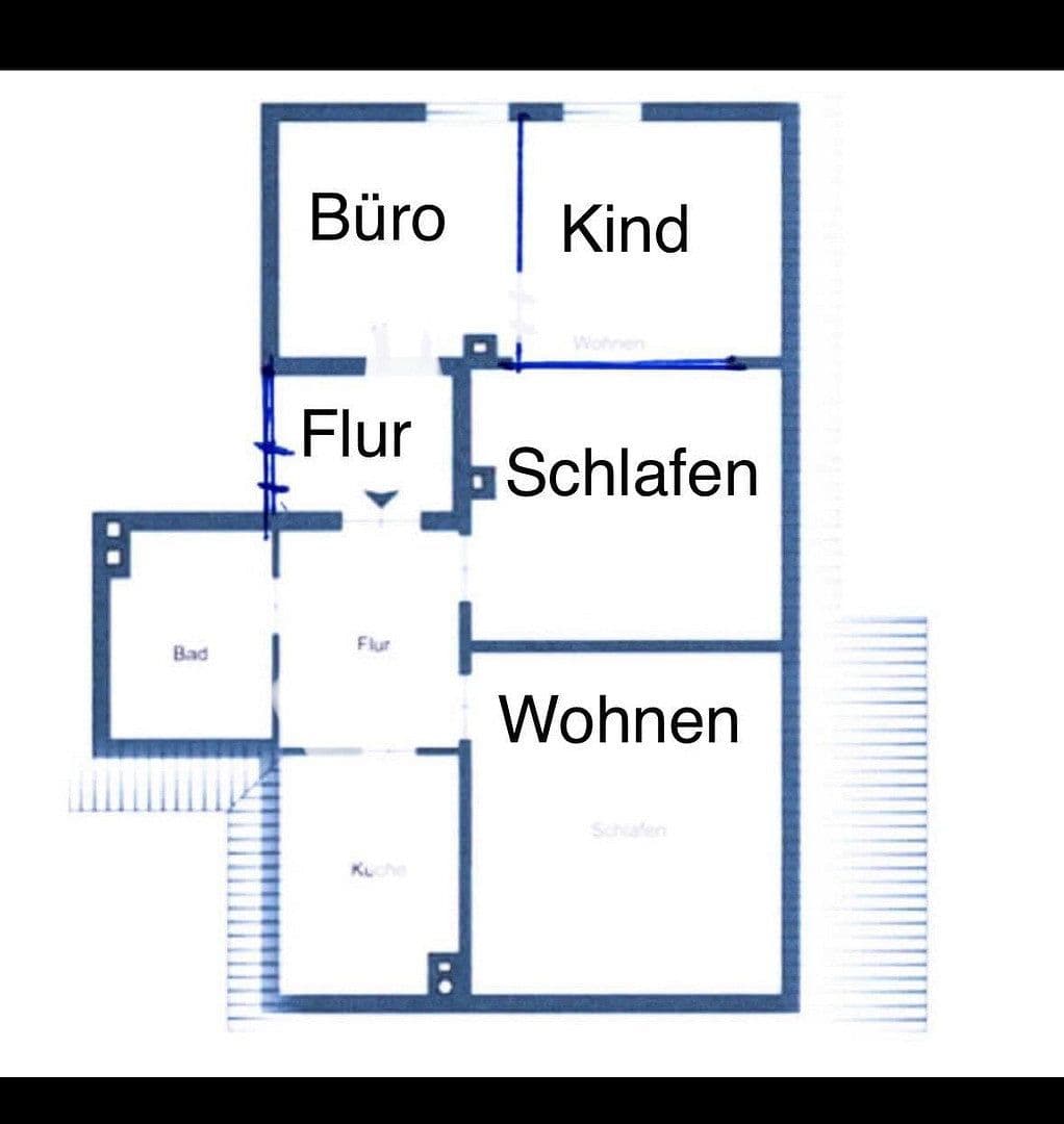 Pronájem bytu 4+1 82 m², Bauernstraße 2, Cremlingen, Dolní Sasko Pronájem bytu 4+1 82 m², Bauernstraße 2, Cremlingen, Dolní Sasko