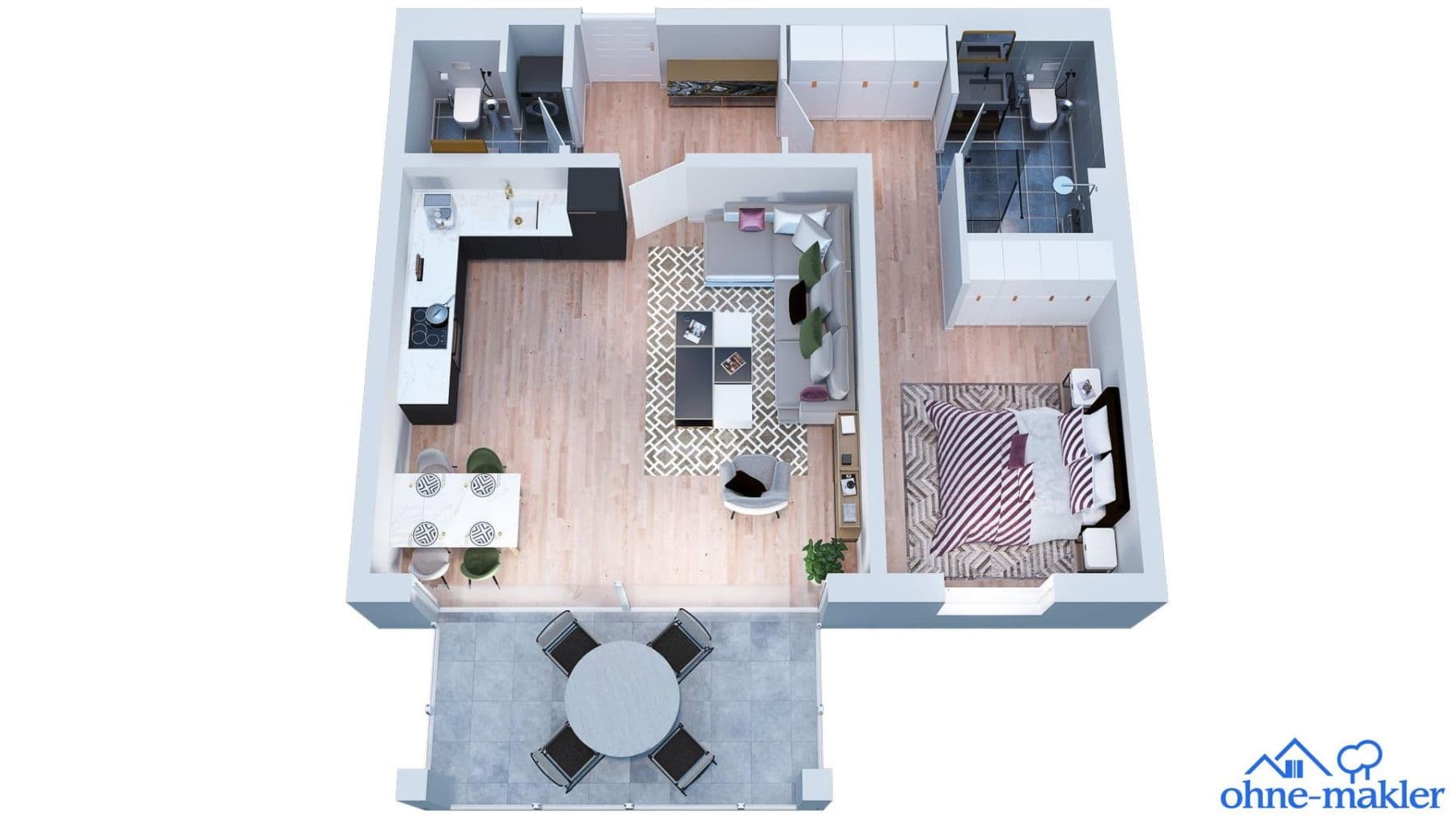 Pronájem bytu 2+1 72 m², Gustav-Meyrink-Str. 7, München, Bavorsko Pronájem bytu 2+1 72 m², Gustav-Meyrink-Str. 7, München, Bavorsko