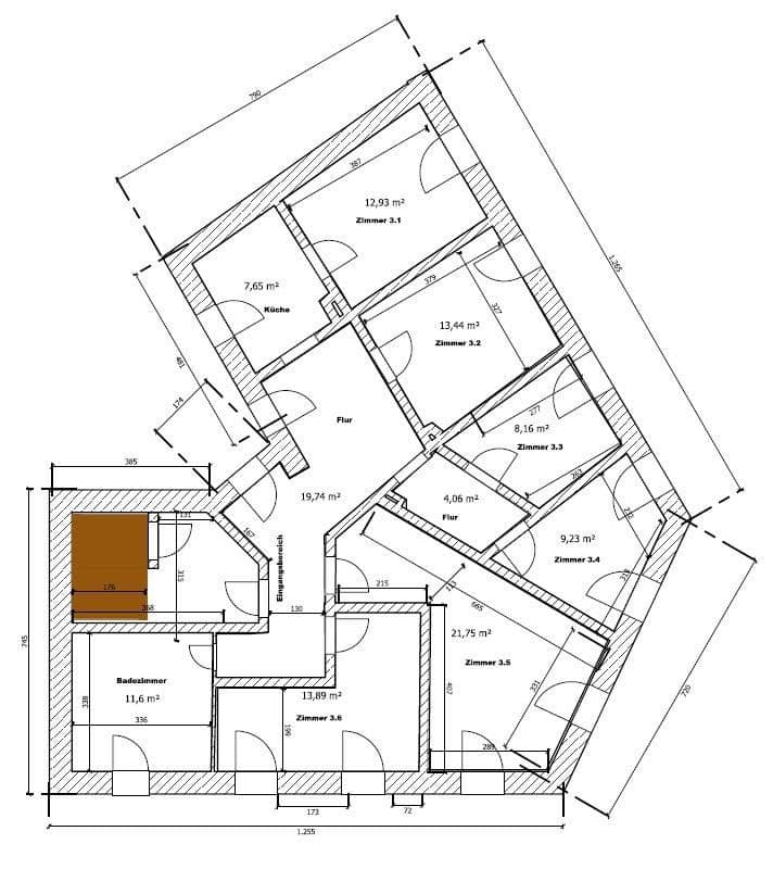Pronájem bytu 6+1 125 m², Äußere Oybiner Straße 5, Žitava, Sasko Pronájem bytu 6+1 125 m², Äußere Oybiner Straße 5, Žitava, Sasko