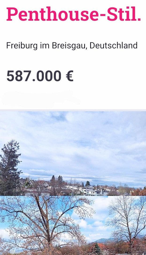 Prodej bytu 3+1 92 m², Freiburg im Breisgau, Bádensko-Württembersko Prodej bytu 3+1 92 m², Freiburg im Breisgau, Bádensko-Württembersko