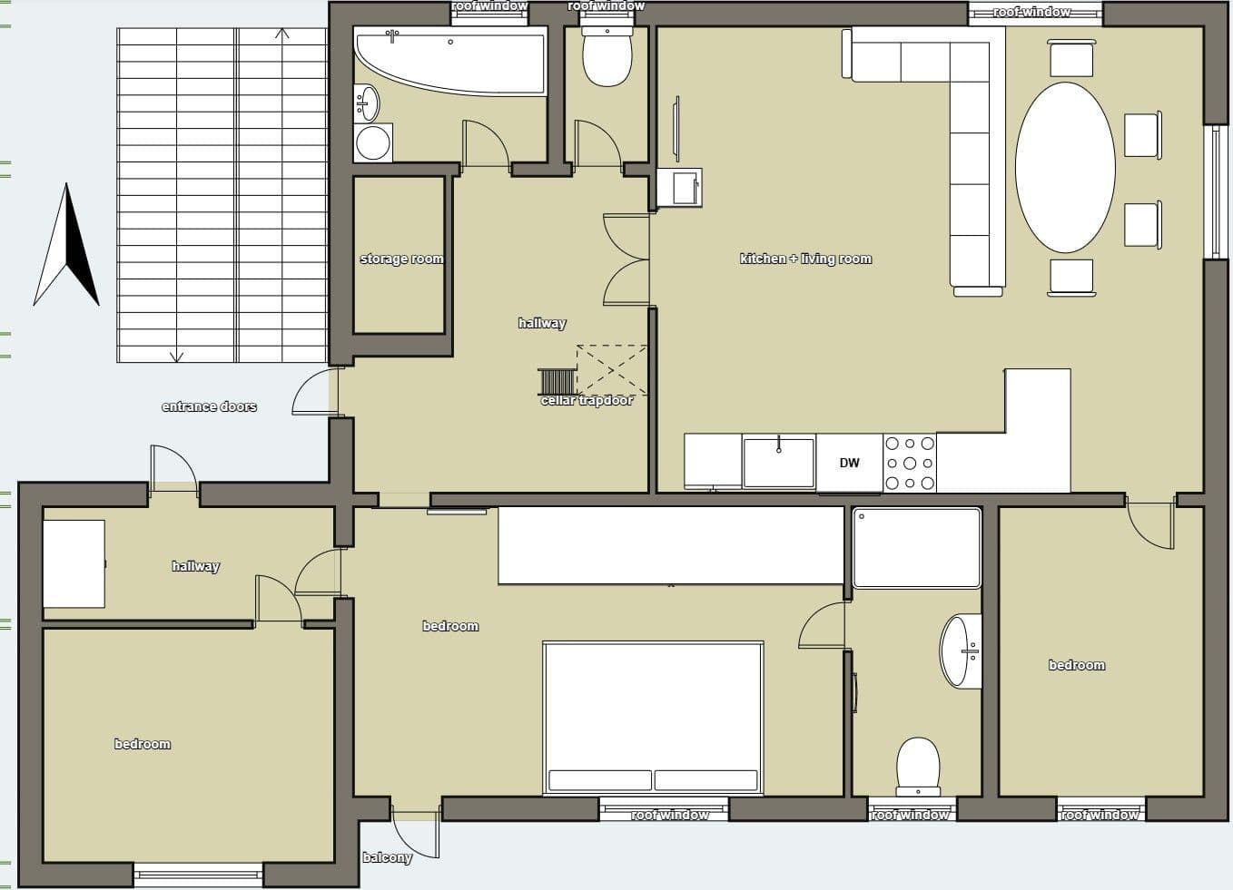 Pronájem bytu 4+kk 74 m², Politických vězňů, Horoměřice, Středočeský kraj Pronájem bytu 4+kk 74 m², Politických vězňů, Horoměřice, Středočeský kraj