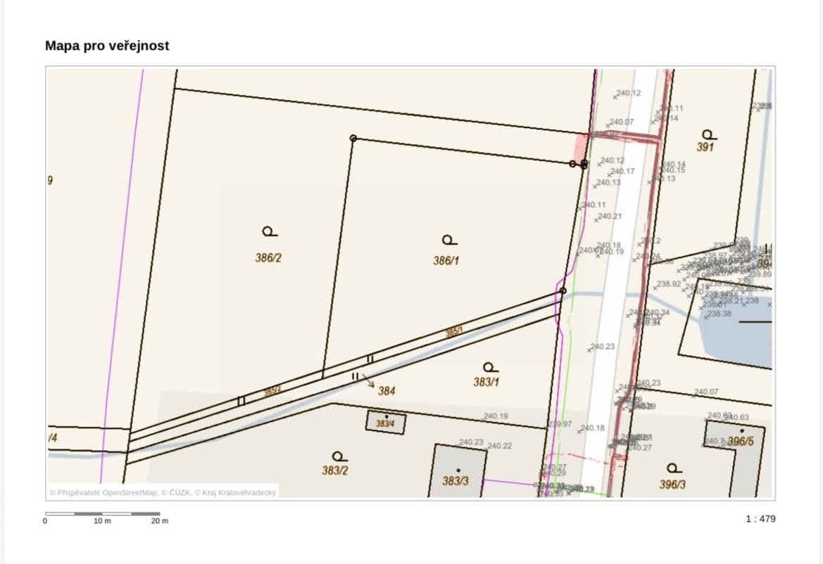 Prodej pozemku 1.981 m², Lhota pod Libčany, Královéhradecký kraj Prodej pozemku 1.981 m², Lhota pod Libčany, Královéhradecký kraj