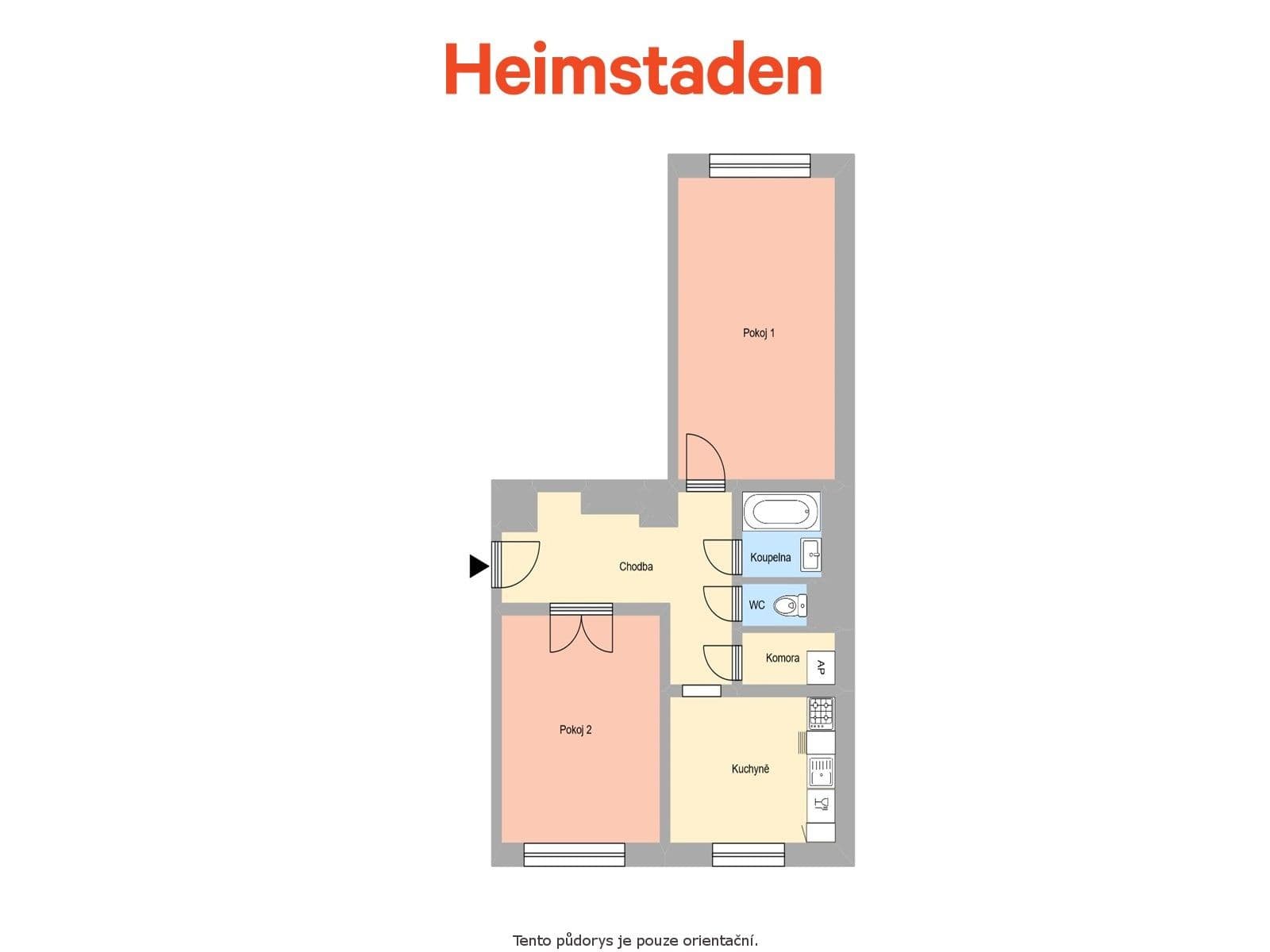 Pronájem bytu 2+1 55 m², Rossenbergových, Havířov, Moravskoslezský kraj Pronájem bytu 2+1 55 m², Rossenbergových, Havířov, Moravskoslezský kraj