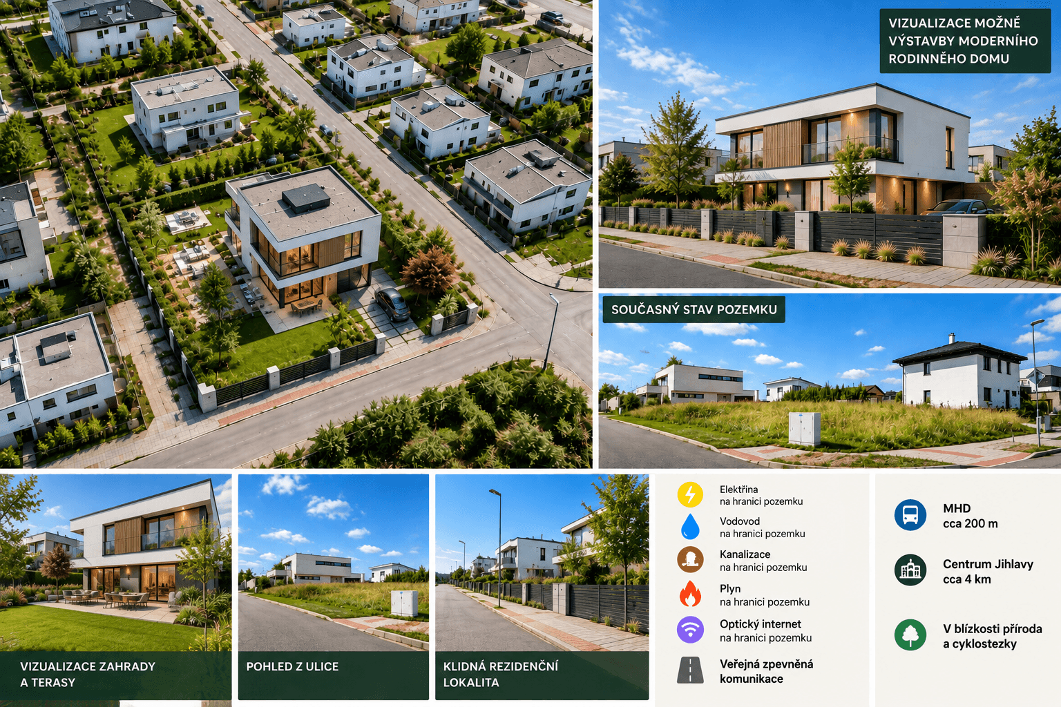 Prodej pozemku 740 m², Lužická, Jihlava, Kraj Vysočina Prodej pozemku 740 m², Lužická, Jihlava, Kraj Vysočina
