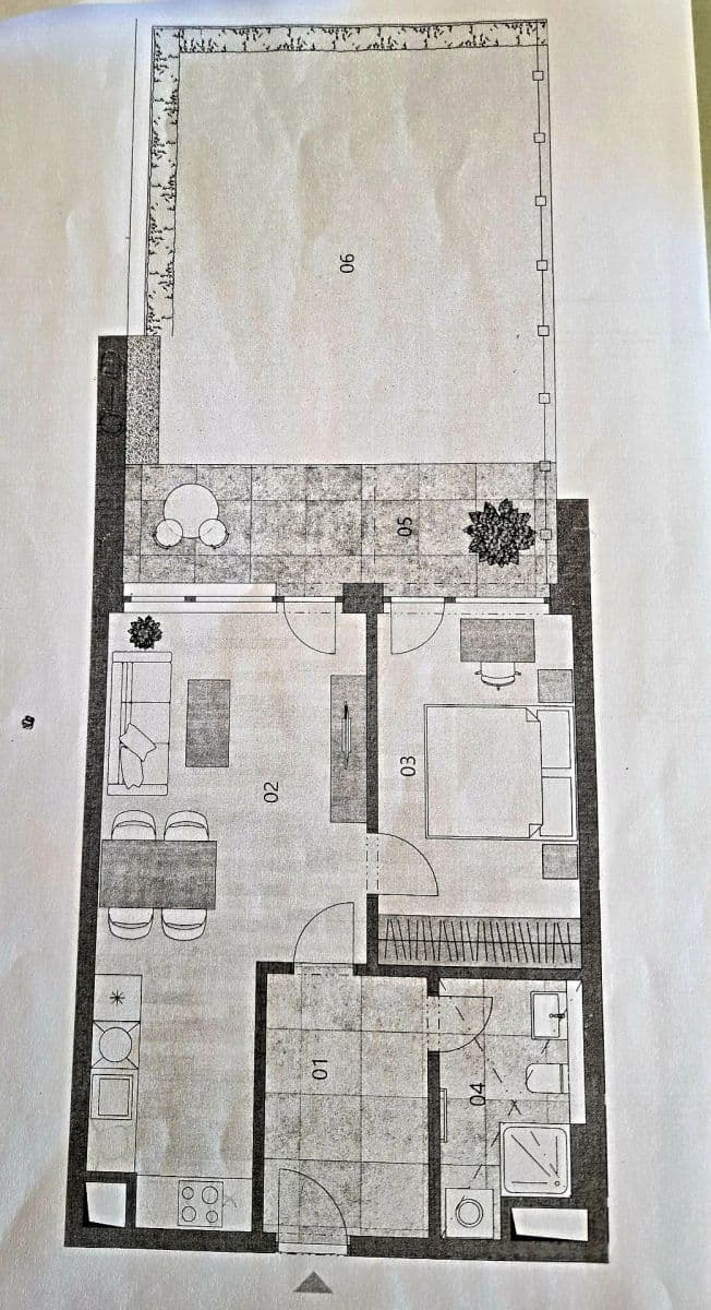 Pronájem bytu 2+kk 53 m², Za Pískovnou, Praha, Praha Pronájem bytu 2+kk 53 m², Za Pískovnou, Praha, Praha
