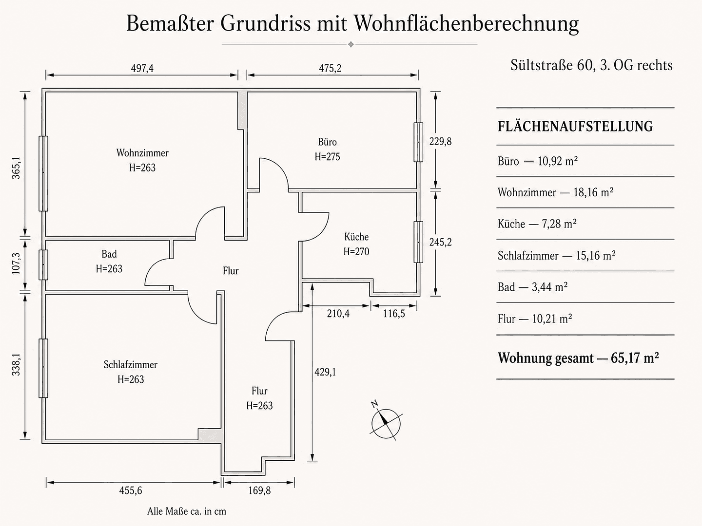 Prodej bytu 3+1 66 m², Sültstraße 60, Berlin, Berlín Prodej bytu 3+1 66 m², Sültstraße 60, Berlin, Berlín