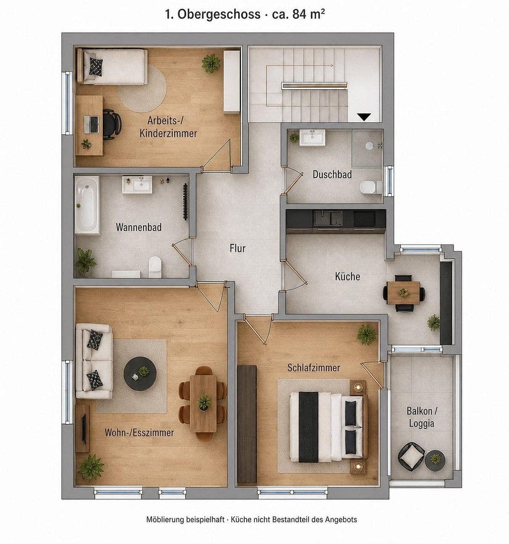 Prodej bytu 3+1 84 m², Auf der Reiswiese, Offenbach Am Main, Hessen Prodej bytu 3+1 84 m², Auf der Reiswiese, Offenbach Am Main, Hessen