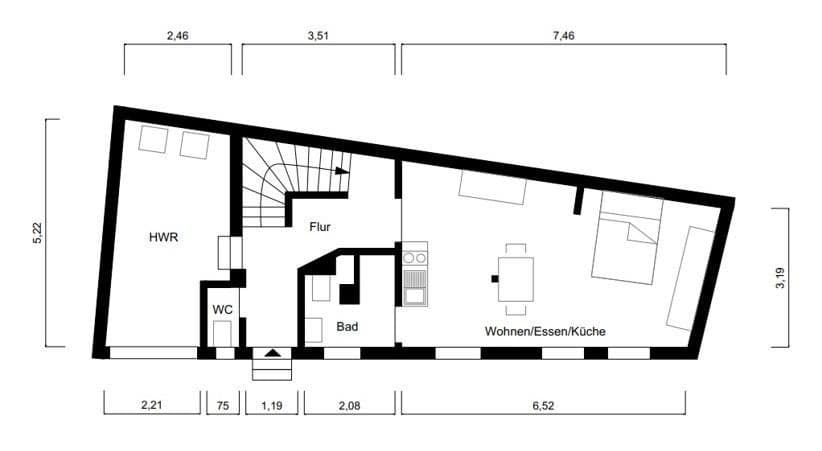 Pronájem domu 93 m², pozemek 80 m², Ludwigsburg, Bádensko-Württembersko Pronájem domu 93 m², pozemek 80 m², Ludwigsburg, Bádensko-Württembersko