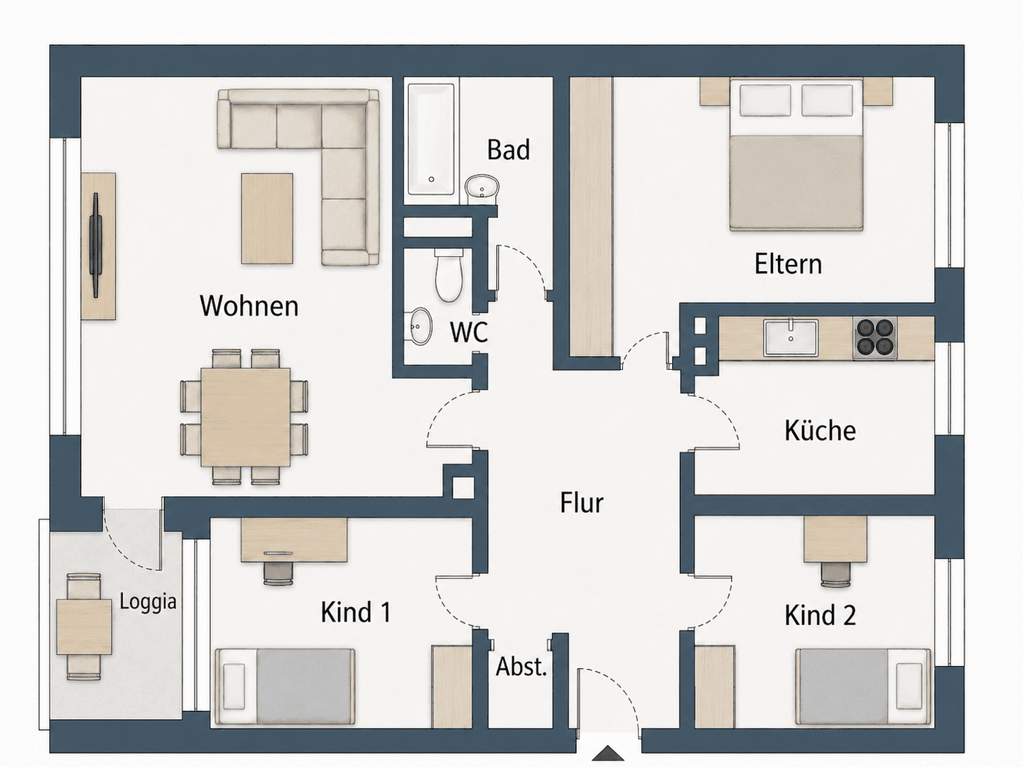Prodej bytu 4+1 79 m², Mainz Bretzenheim, Hessen Prodej bytu 4+1 79 m², Mainz Bretzenheim, Hessen
