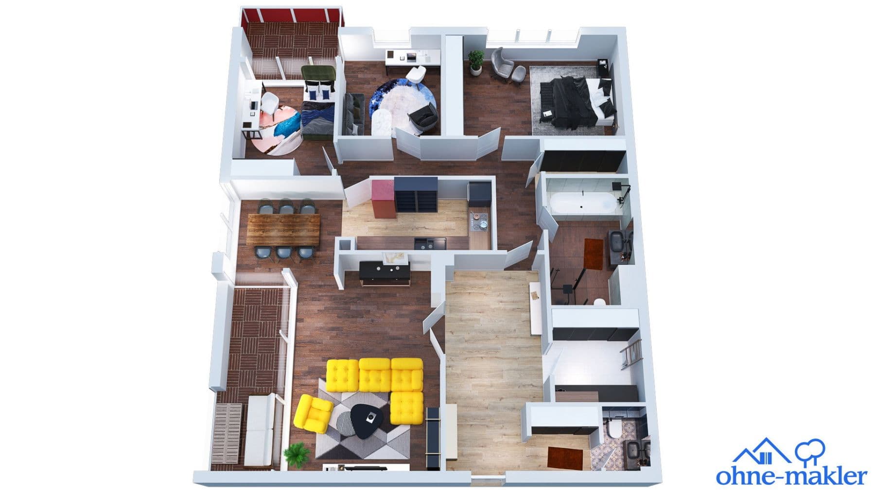 Prodej bytu 4+1 138 m², Hamburg, Hamburg Prodej bytu 4+1 138 m², Hamburg, Hamburg