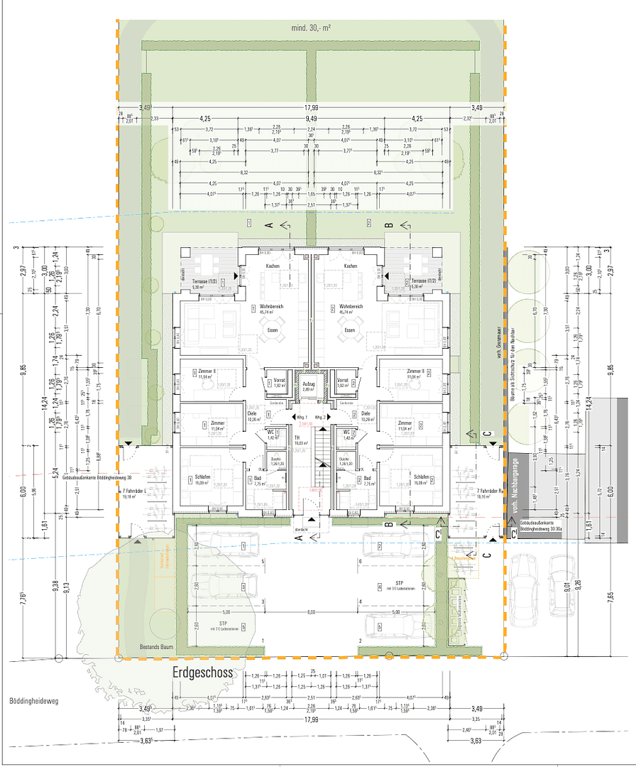 Prodej bytu 4+1 109 m², Böddingheideweg 34, Münster, Severní Porýní-Vestfálsko Prodej bytu 4+1 109 m², Böddingheideweg 34, Münster, Severní Porýní-Vestfálsko