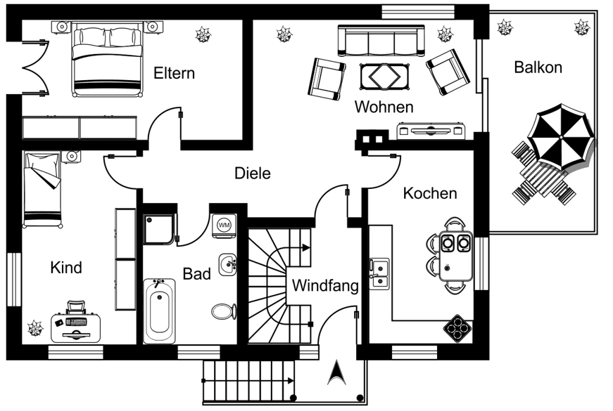 Prodej domu 363 m², pozemek 877 m², Greifenklaustraße 10, Reckendorf, Bavorsko Prodej domu 363 m², pozemek 877 m², Greifenklaustraße 10, Reckendorf, Bavorsko
