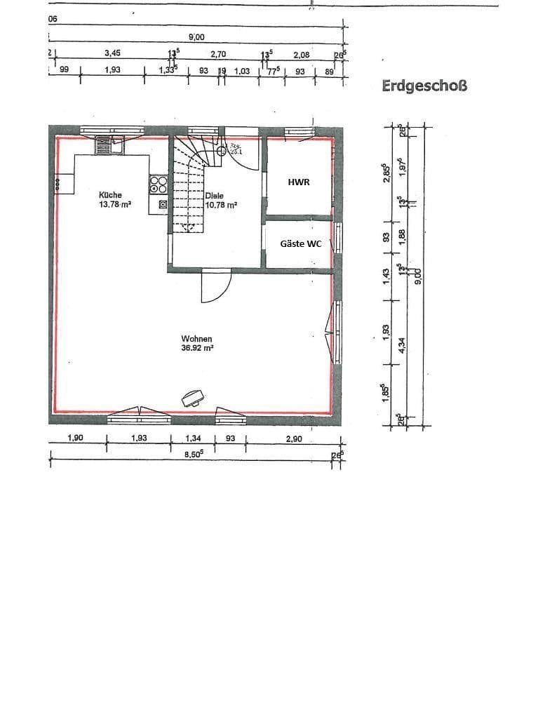 Prodej domu 126 m², pozemek 427 m², Hohenfelde, Šlesvicko-Holštýnsko Prodej domu 126 m², pozemek 427 m², Hohenfelde, Šlesvicko-Holštýnsko