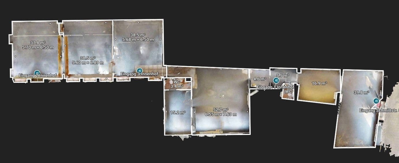 Pronájem kanceláře 275 m², Schmittstr. 56, Bingen am Rhein, Porýní-Falc Pronájem kanceláře 275 m², Schmittstr. 56, Bingen am Rhein, Porýní-Falc