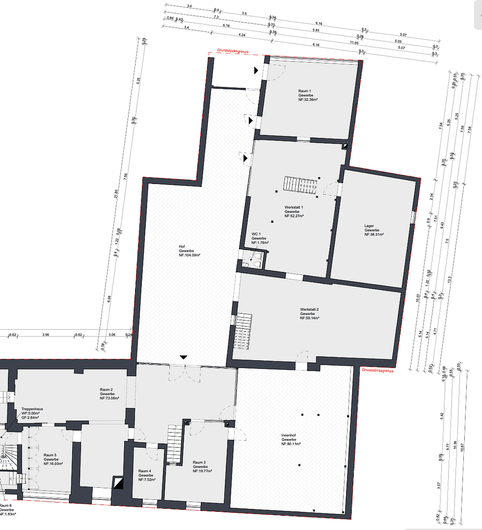 Pronájem nebytového prostoru 615 m², Winzingerstraße 37, Neustadt an der Weinstraße, Porýní-Falc Pronájem nebytového prostoru 615 m², Winzingerstraße 37, Neustadt an der Weinstraße, Porýní-Falc