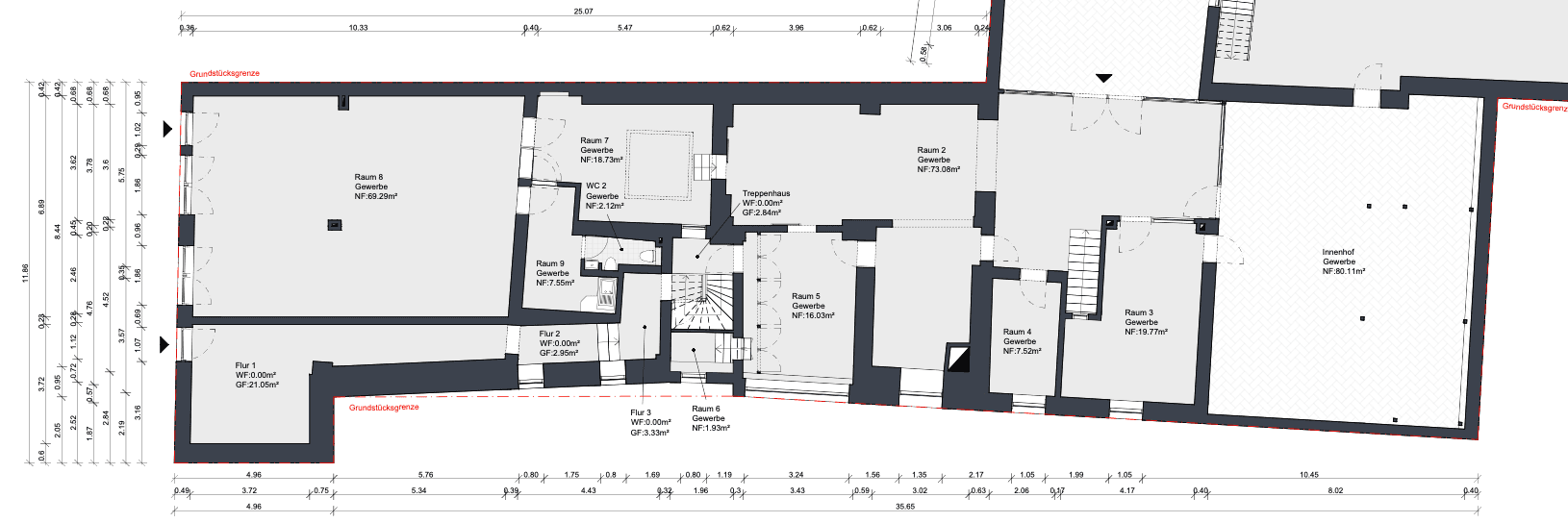 Pronájem nebytového prostoru 615 m², Winzingerstraße 37, Neustadt an der Weinstraße, Porýní-Falc Pronájem nebytového prostoru 615 m², Winzingerstraße 37, Neustadt an der Weinstraße, Porýní-Falc