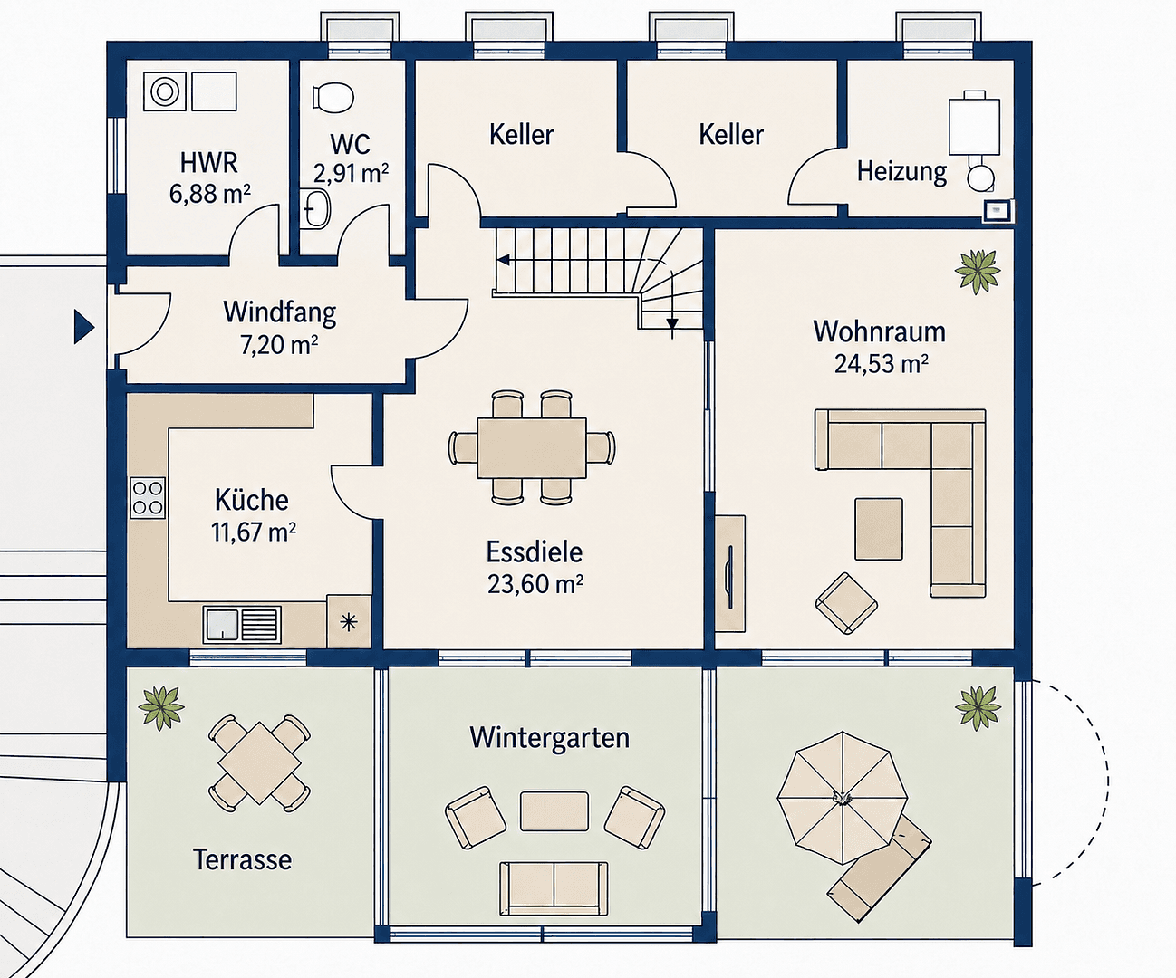 Prodej domu 180 m², pozemek 1.269 m², Marklkofen, Bavorsko Prodej domu 180 m², pozemek 1.269 m², Marklkofen, Bavorsko