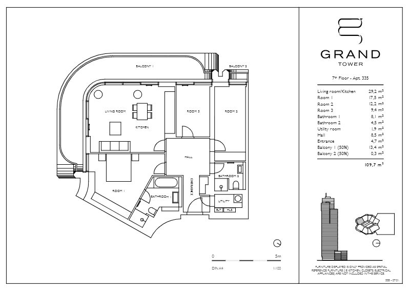 Prodej bytu 4+1 110 m², Europa-Allee 2, Frankfurt am Main, Hessen Prodej bytu 4+1 110 m², Europa-Allee 2, Frankfurt am Main, Hessen