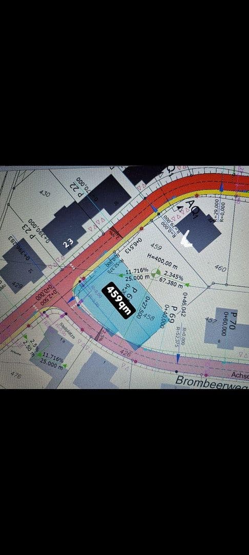Prodej pozemku 459 m², Brombeerweg 1, Bad Honnef, Severní Porýní-Vestfálsko Prodej pozemku 459 m², Brombeerweg 1, Bad Honnef, Severní Porýní-Vestfálsko