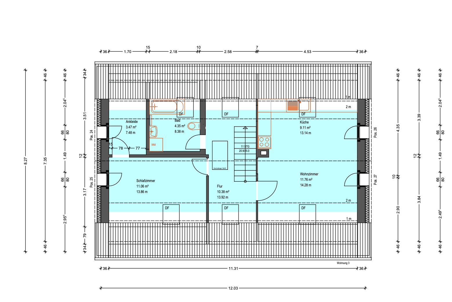 Pronájem bytu 4+kk 100 m², Maxener Straße 7, Dresden, Sasko Pronájem bytu 4+kk 100 m², Maxener Straße 7, Dresden, Sasko