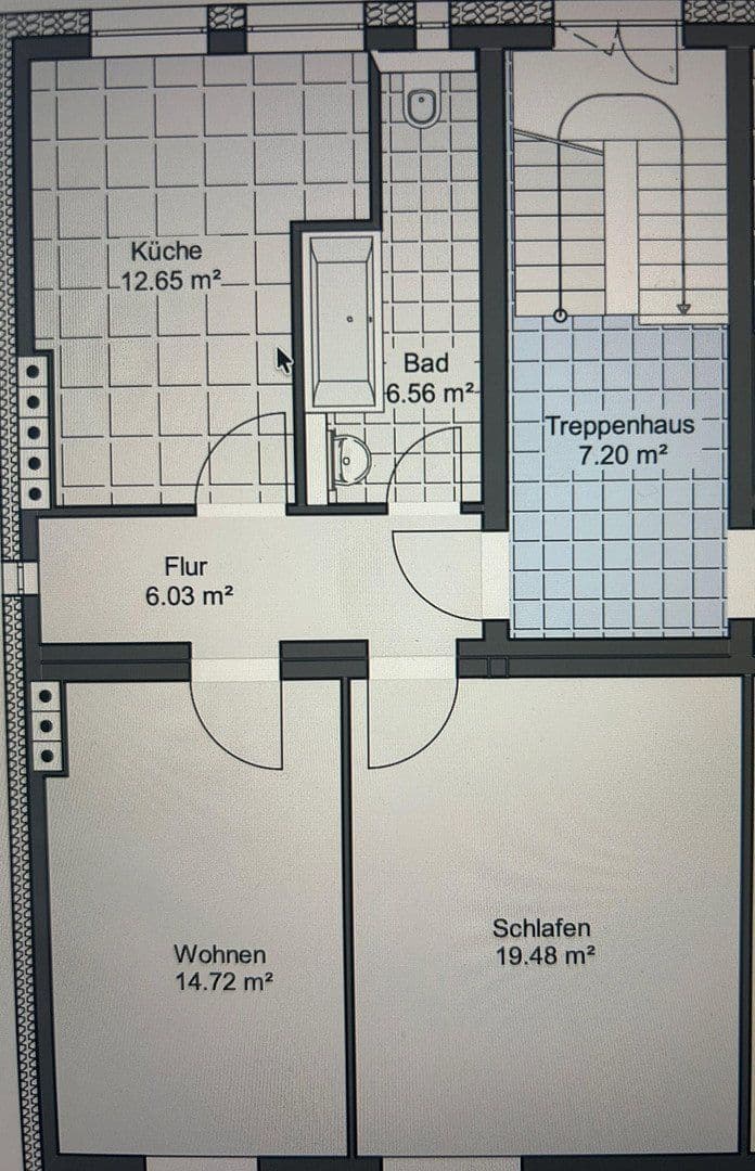 Pronájem bytu 2+1 59 m², Linderhofstraße 31, Berlin, Berlín Pronájem bytu 2+1 59 m², Linderhofstraße 31, Berlin, Berlín