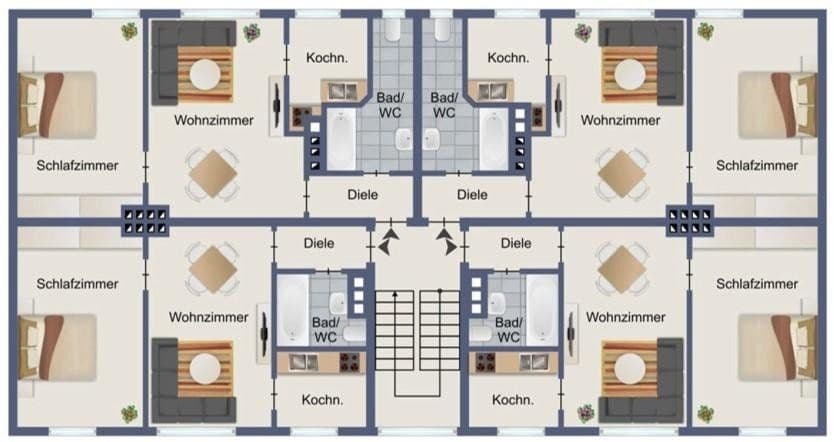 Pronájem bytu 2+1 39 m², Herforder Str. 210, Bielefeld, Severní Porýní-Vestfálsko Pronájem bytu 2+1 39 m², Herforder Str. 210, Bielefeld, Severní Porýní-Vestfálsko