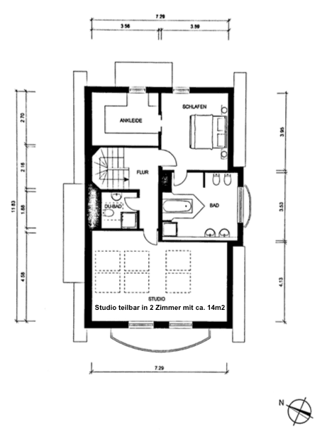 Pronájem domu 169 m², pozemek 543 m², Baldham, Bavorsko Pronájem domu 169 m², pozemek 543 m², Baldham, Bavorsko