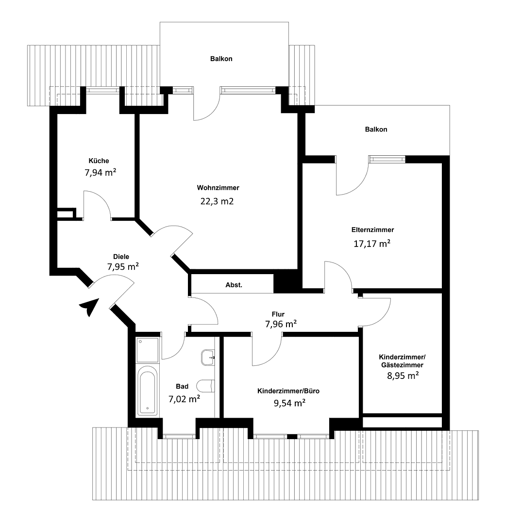 Prodej bytu 4+1 94 m², Wendelsheim, Porýní-Falc Prodej bytu 4+1 94 m², Wendelsheim, Porýní-Falc