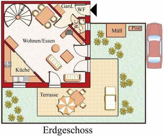 Pronájem domu 143 m², pozemek 200 m², Alleestr. 2b, Unterschleißheim, Bavorsko Pronájem domu 143 m², pozemek 200 m², Alleestr. 2b, Unterschleißheim, Bavorsko