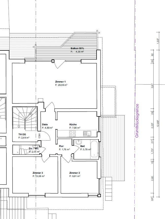 Prodej bytu 3+1 77 m², Langgasse 57, Überlingen, Bádensko-Württembersko Prodej bytu 3+1 77 m², Langgasse 57, Überlingen, Bádensko-Württembersko