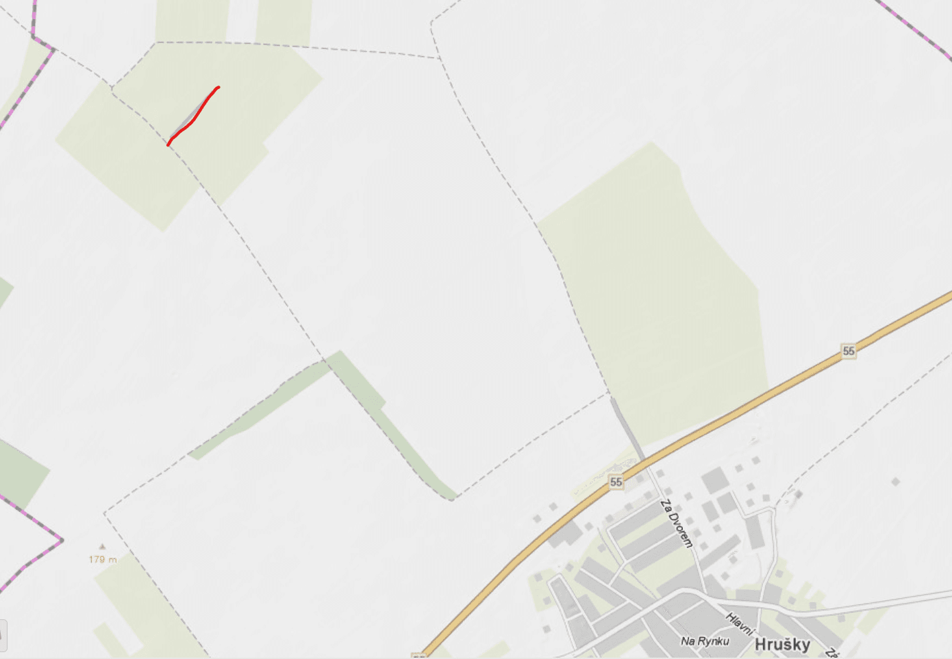 Prodej pozemku 377 m², Hrušky, Jihomoravský kraj Prodej pozemku 377 m², Hrušky, Jihomoravský kraj