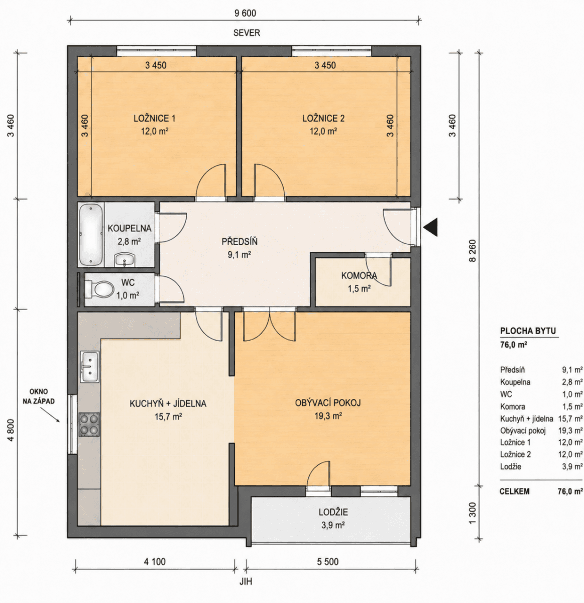Prodej bytu 3+1 71 m², Štichova, Praha, Praha Prodej bytu 3+1 71 m², Štichova, Praha, Praha
