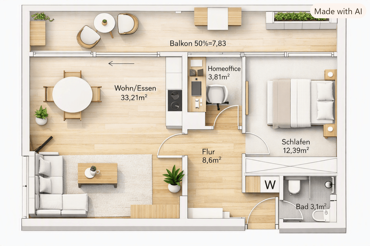 Prodej bytu 3+1 69 m², Winzererstraße 180, München, Bavorsko Prodej bytu 3+1 69 m², Winzererstraße 180, München, Bavorsko