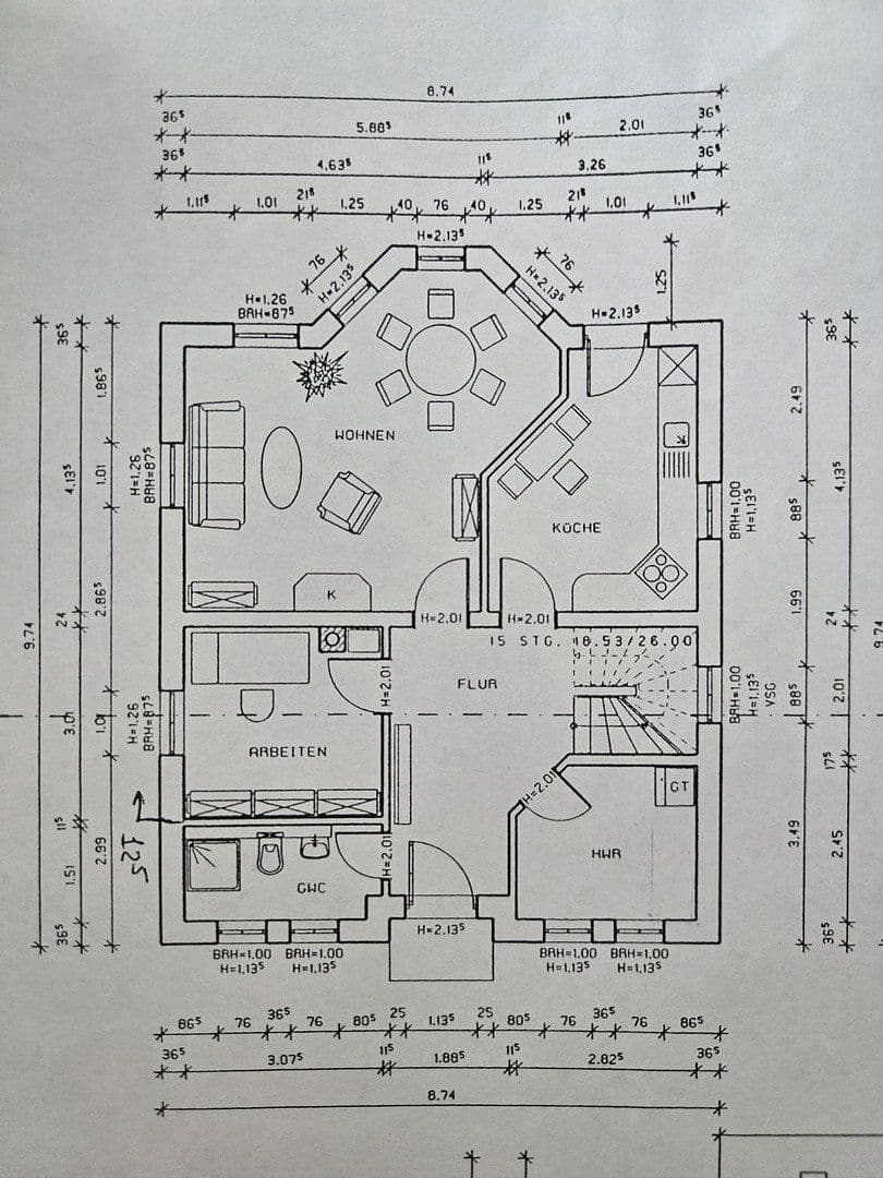 Prodej domu 144 m², pozemek 925 m², Schwedt/Oder, Braniborsko Prodej domu 144 m², pozemek 925 m², Schwedt/Oder, Braniborsko