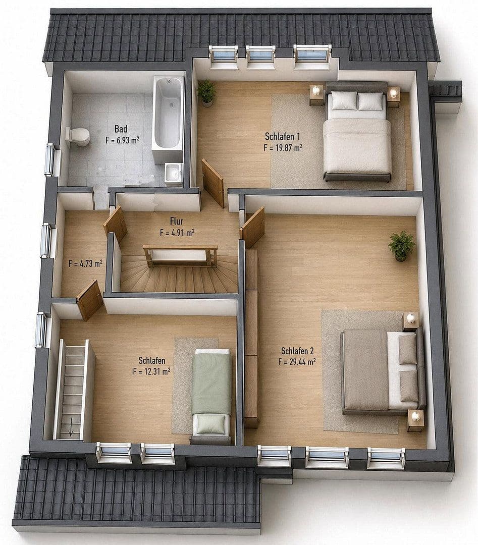 Prodej domu 174 m², pozemek 706 m², Fuchsrain 18a, Hannover, Dolní Sasko Prodej domu 174 m², pozemek 706 m², Fuchsrain 18a, Hannover, Dolní Sasko