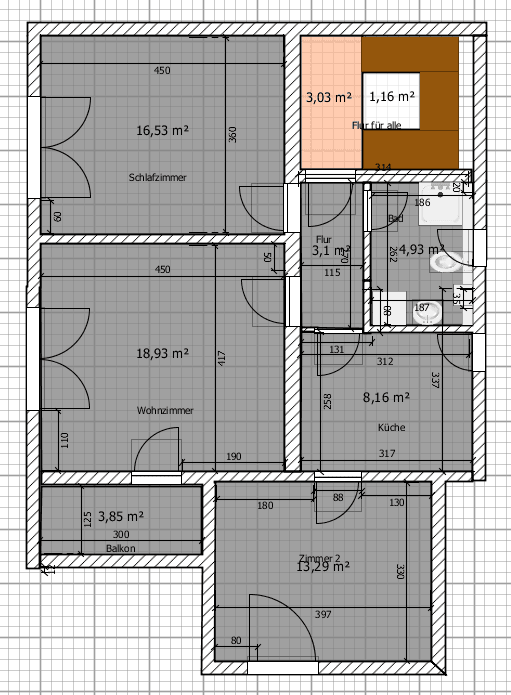 Pronájem bytu 3+1 68 m², Bahnhofstr. 37, Plaidt, Porýní-Falc Pronájem bytu 3+1 68 m², Bahnhofstr. 37, Plaidt, Porýní-Falc