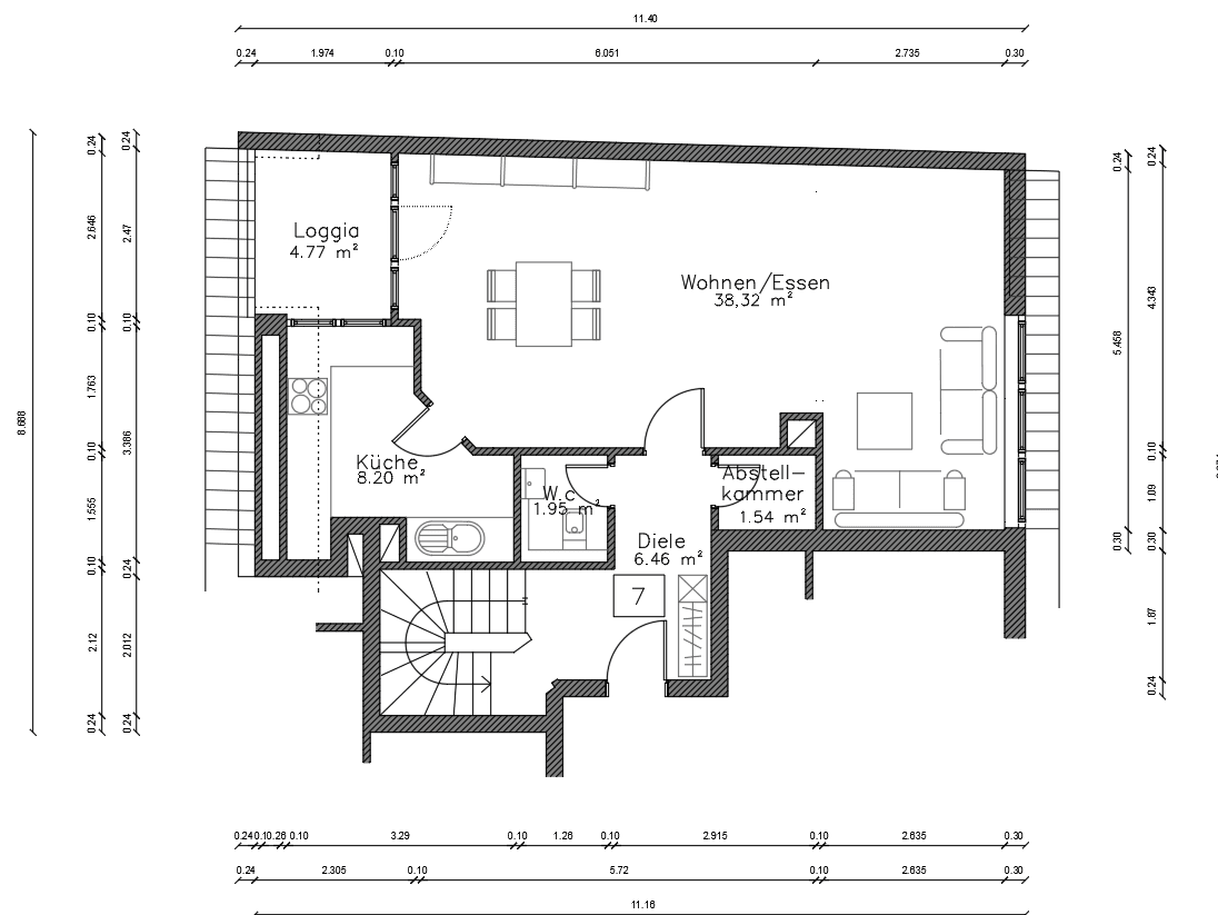 Pronájem bytu 3+1 106 m², Malteserordensstraße 4, Freiburg, Bádensko-Württembersko Pronájem bytu 3+1 106 m², Malteserordensstraße 4, Freiburg, Bádensko-Württembersko