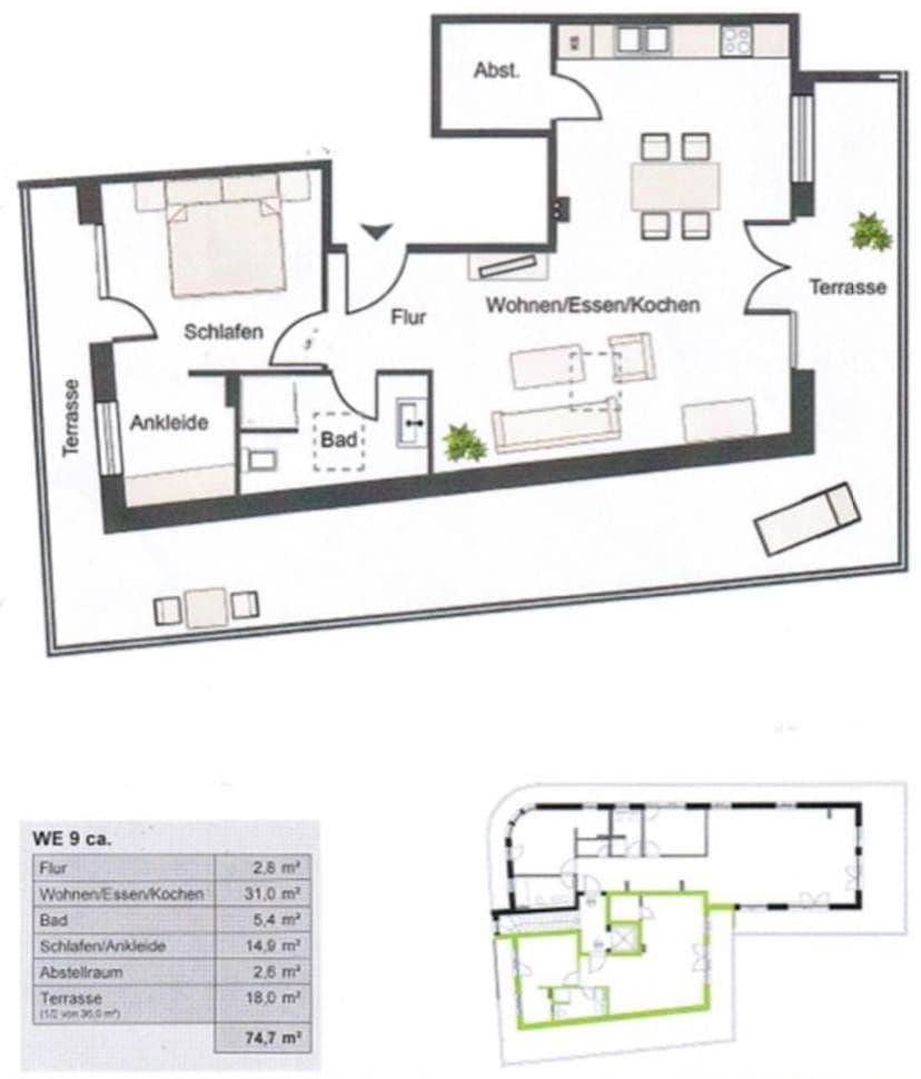 Pronájem bytu 2+kk 75 m², Weyerstraße 45, Solingen, Severní Porýní-Vestfálsko Pronájem bytu 2+kk 75 m², Weyerstraße 45, Solingen, Severní Porýní-Vestfálsko