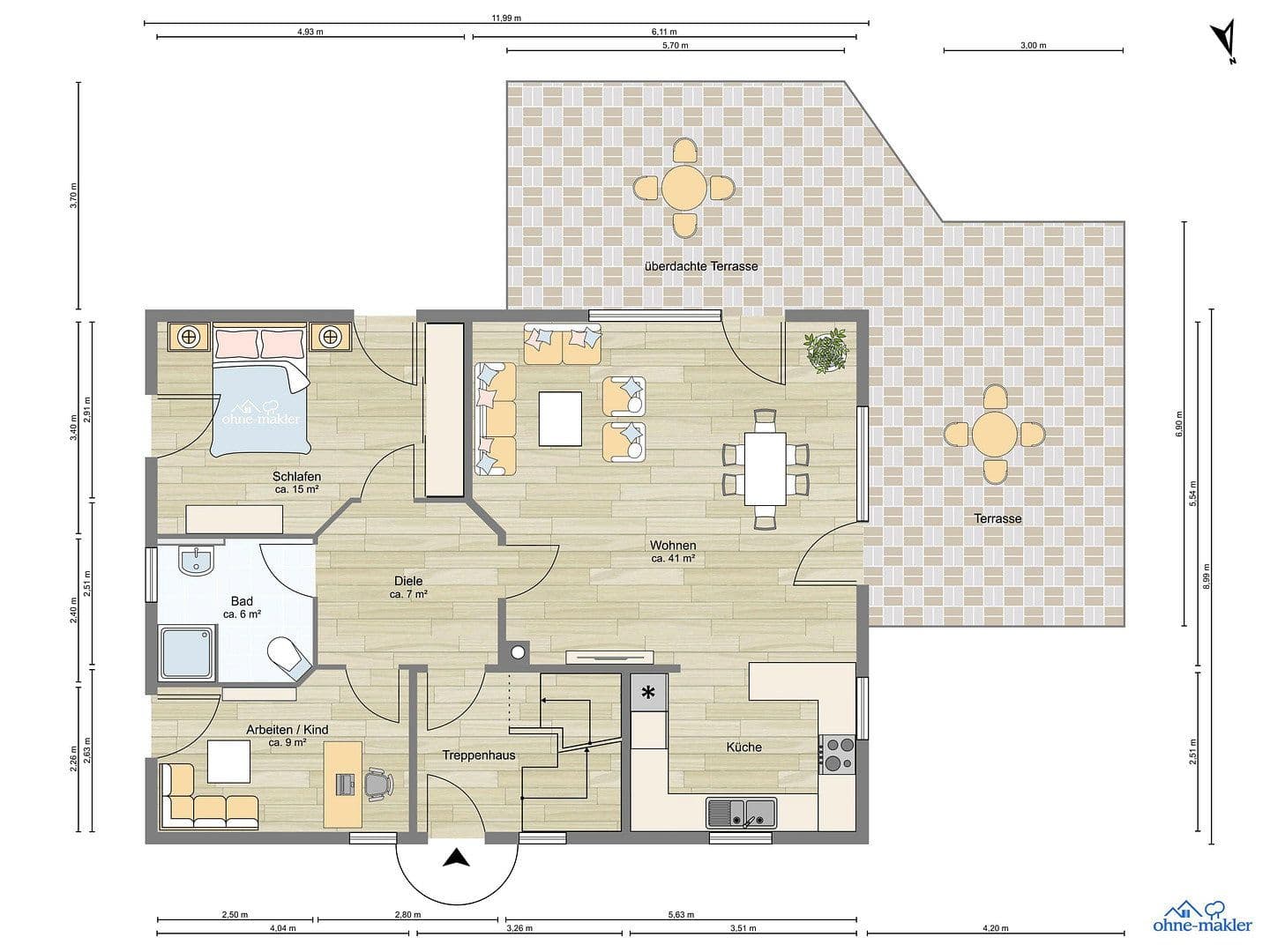 Prodej domu 157 m², pozemek 634 m², Halstenbek, Šlesvicko-Holštýnsko Prodej domu 157 m², pozemek 634 m², Halstenbek, Šlesvicko-Holštýnsko