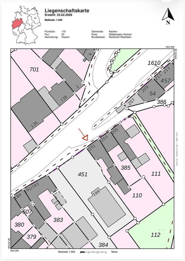 Prodej domu 250 m², pozemek 619 m², Cáchy, Severní Porýní-Vestfálsko Prodej domu 250 m², pozemek 619 m², Cáchy, Severní Porýní-Vestfálsko
