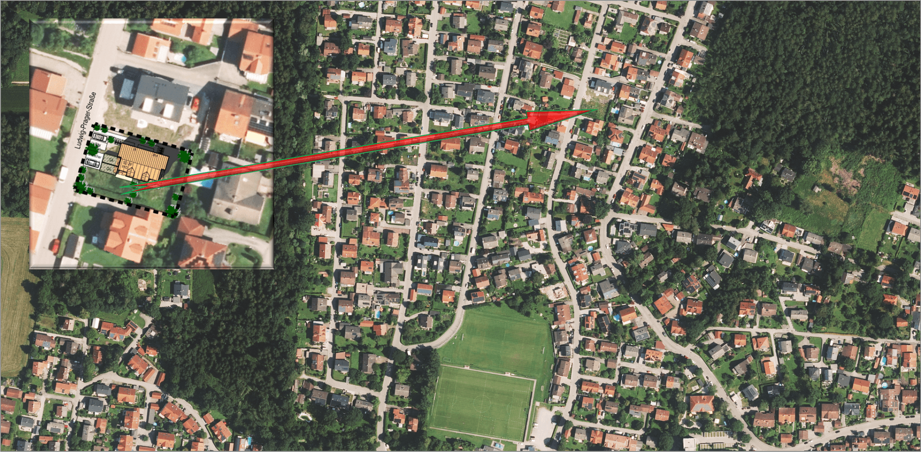 Prodej domu 163 m², pozemek 341 m², Kolbermoor, Bavorsko Prodej domu 163 m², pozemek 341 m², Kolbermoor, Bavorsko