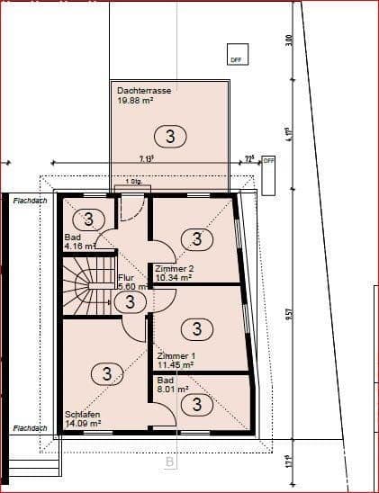 Prodej bytu 4+1 119 m², Annastrasse 2A, Langen, Hessen Prodej bytu 4+1 119 m², Annastrasse 2A, Langen, Hessen