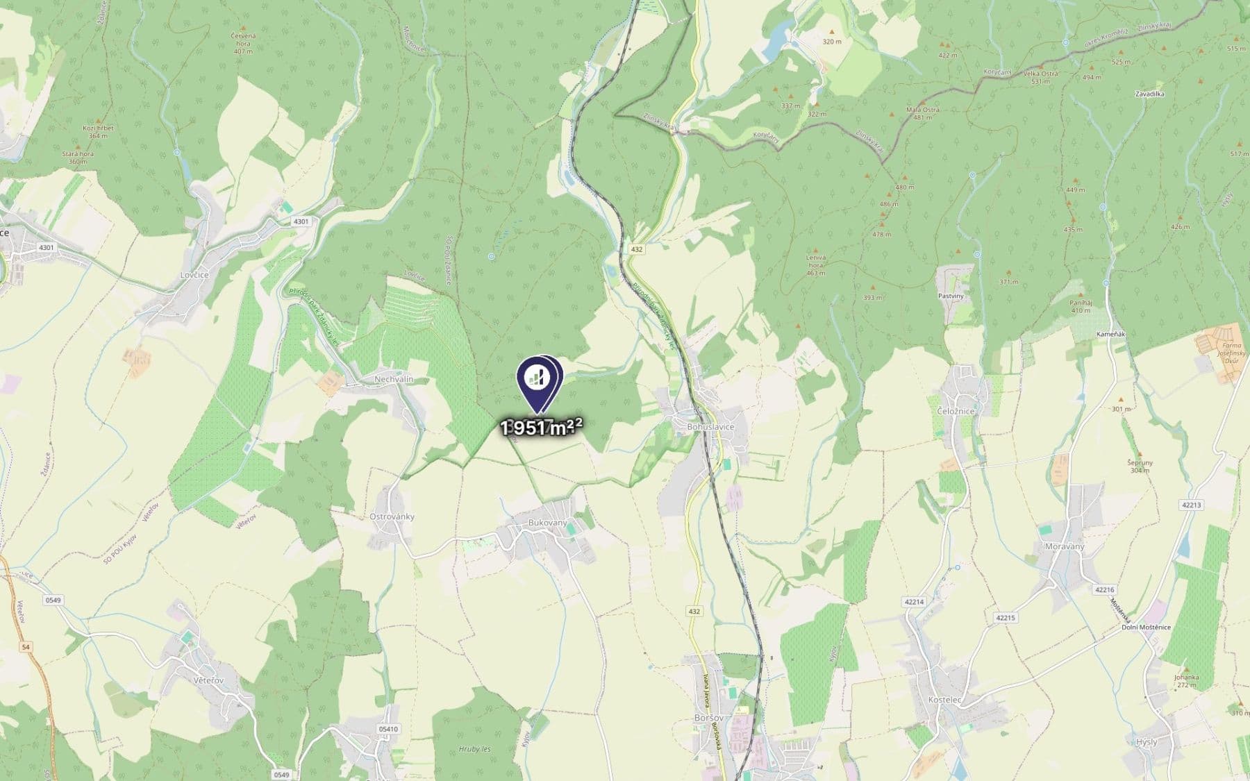 Prodej pozemku 5.608 m², Kyjov, Jihomoravský kraj Prodej pozemku 5.608 m², Kyjov, Jihomoravský kraj