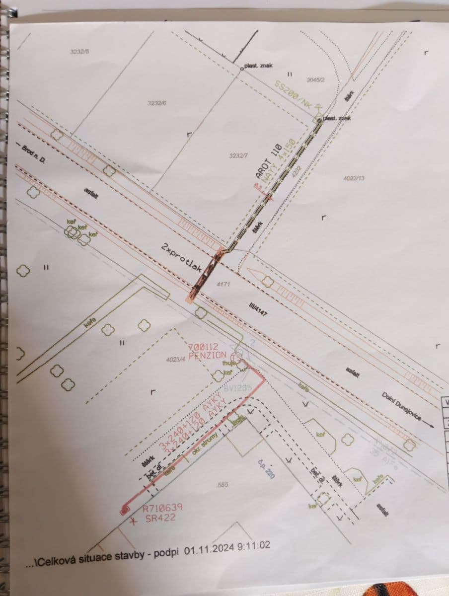 Prodej pozemku 523 m², Brod nad Dyjí, Jihomoravský kraj Prodej pozemku 523 m², Brod nad Dyjí, Jihomoravský kraj
