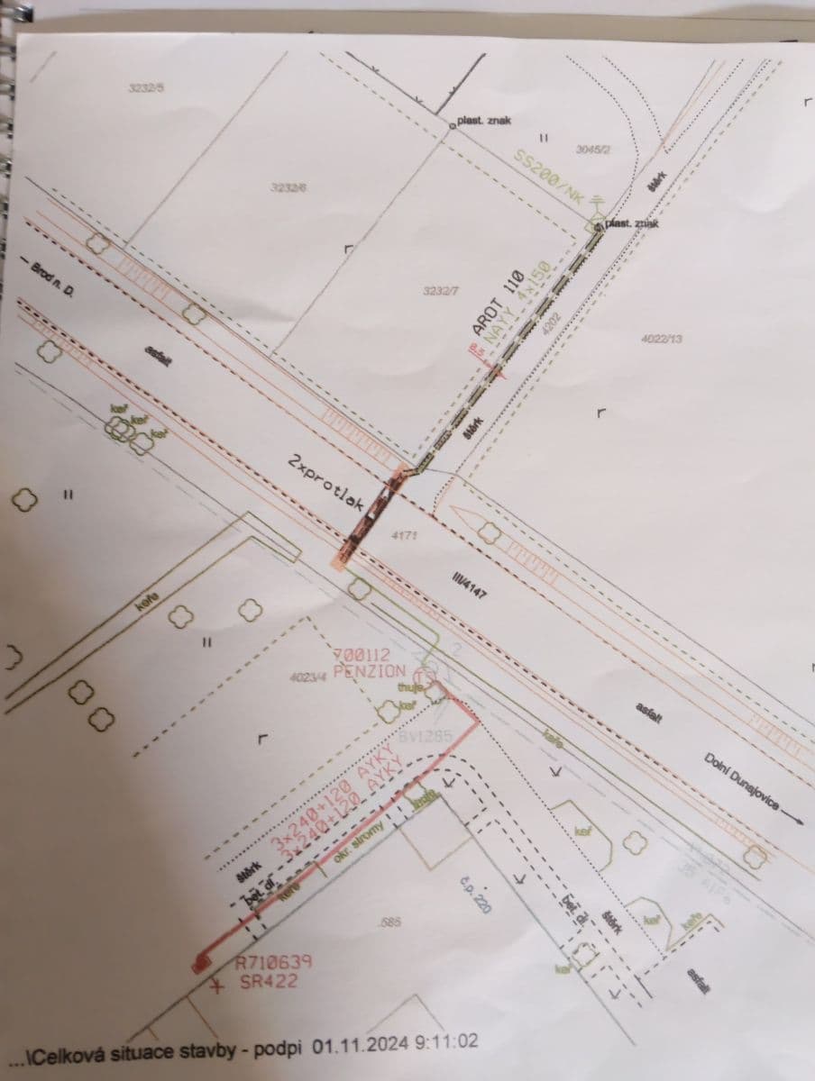 Prodej pozemku 523 m², Brod nad Dyjí, Jihomoravský kraj Prodej pozemku 523 m², Brod nad Dyjí, Jihomoravský kraj