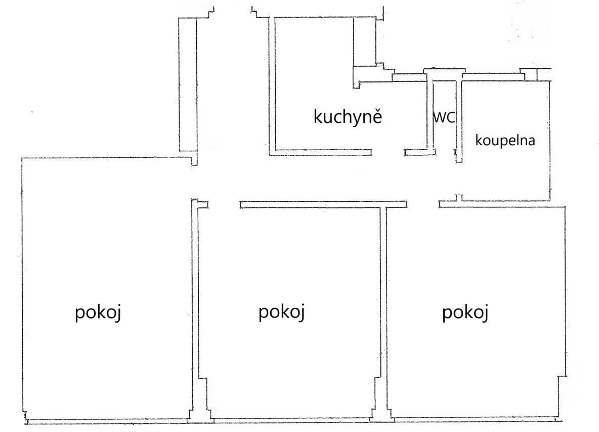 Pronájem bytu 3+1 100 m², Petrské náměstí, Praha, Praha Pronájem bytu 3+1 100 m², Petrské náměstí, Praha, Praha
