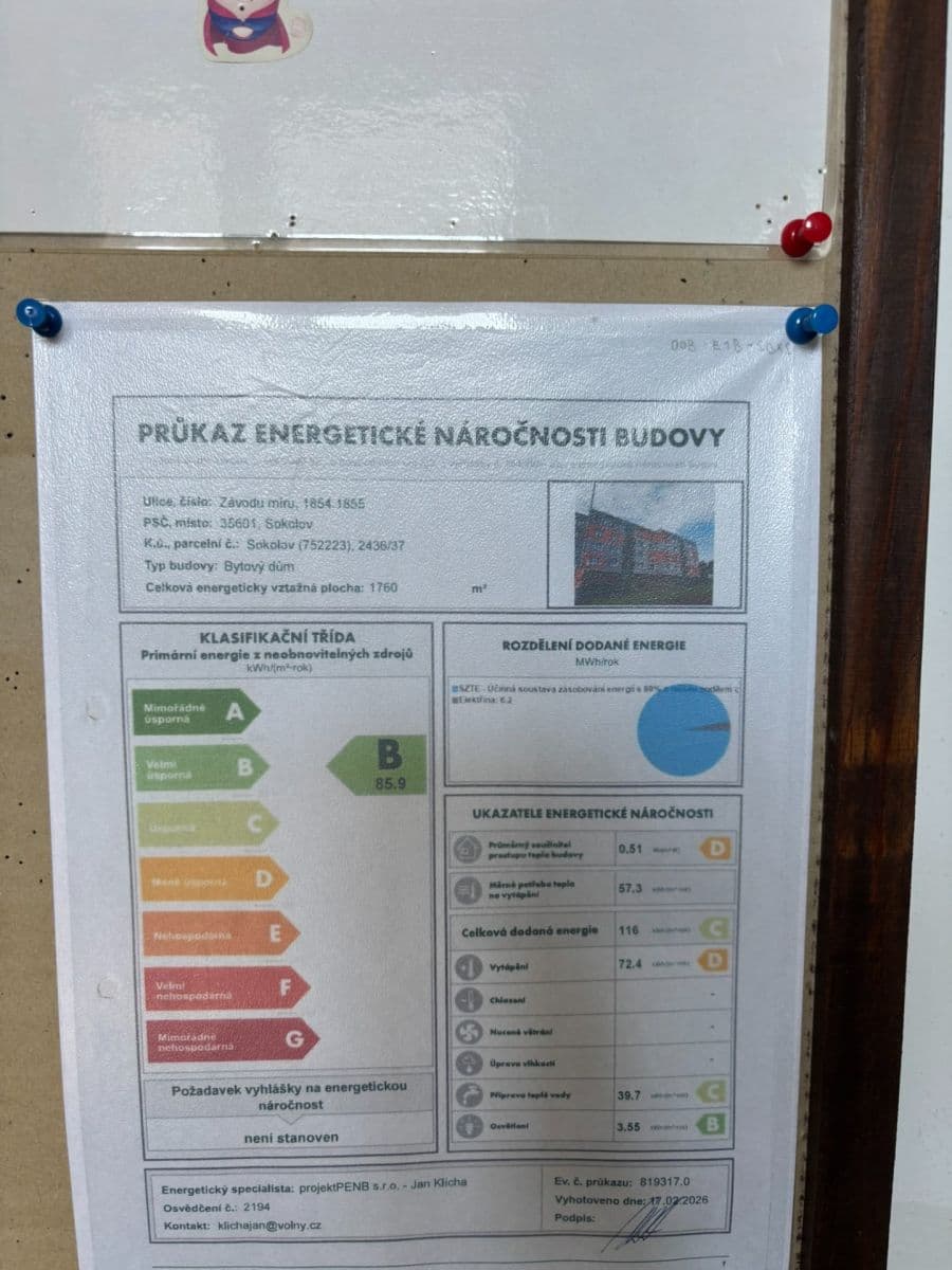 Prodej bytu 4+1 77 m², Závodu míru, Sokolov, Karlovarský kraj Prodej bytu 4+1 77 m², Závodu míru, Sokolov, Karlovarský kraj