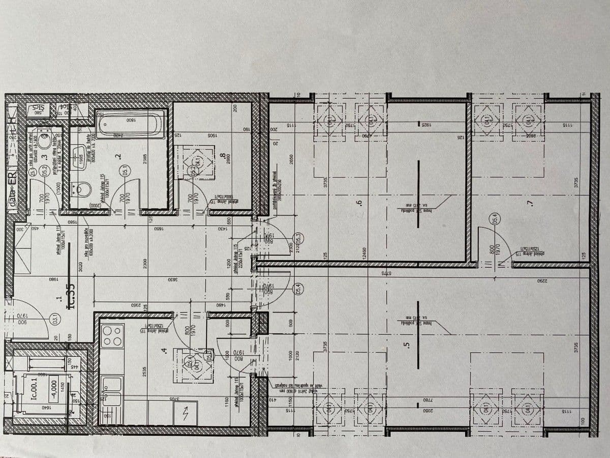 Pronájem bytu 3+1 106 m², Mladých Běchovic, Praha, Praha Pronájem bytu 3+1 106 m², Mladých Běchovic, Praha, Praha