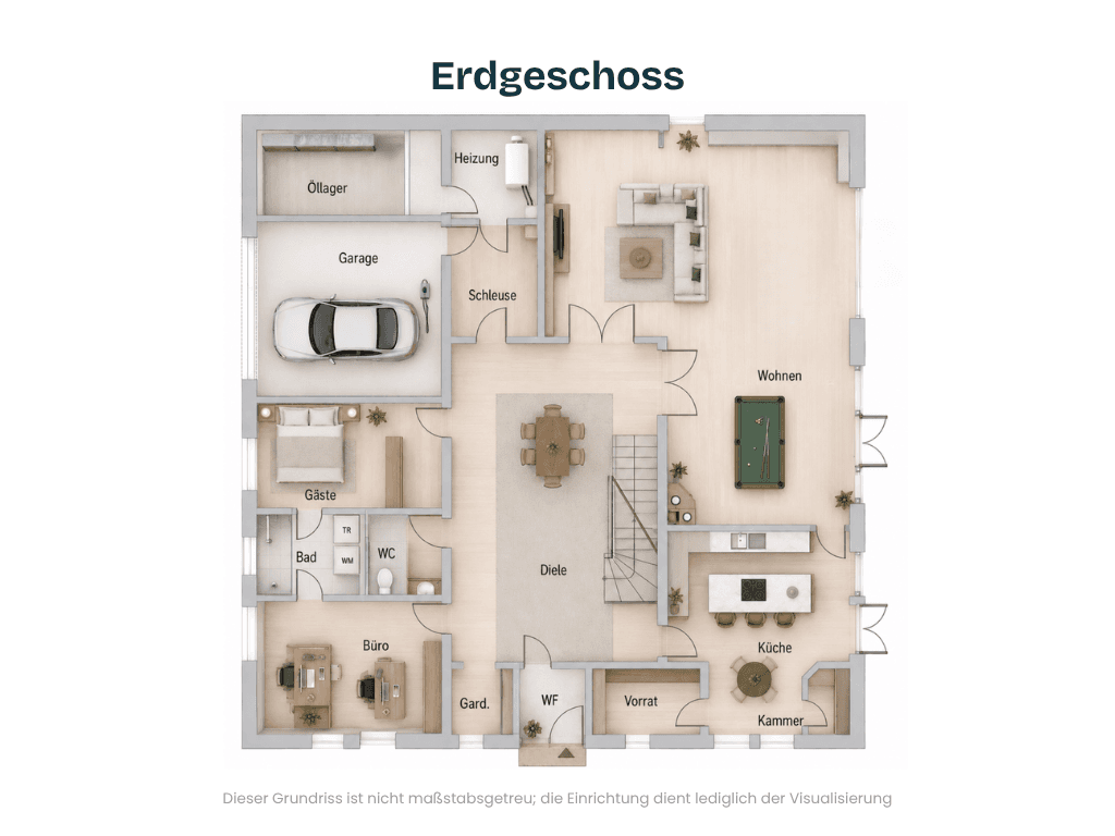 Prodej domu 400 m², pozemek 1.684 m², Bienenbüttel, Dolní Sasko Prodej domu 400 m², pozemek 1.684 m², Bienenbüttel, Dolní Sasko